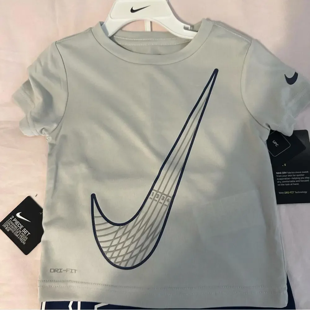 Nike Kids' Dri-FIT Graphic T-Shirt & Shorts Set